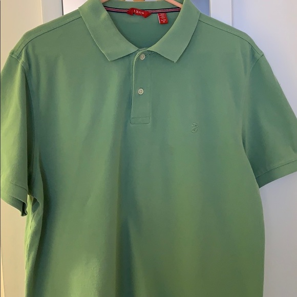 Izod green polo style shirt - Picture 3 of 4